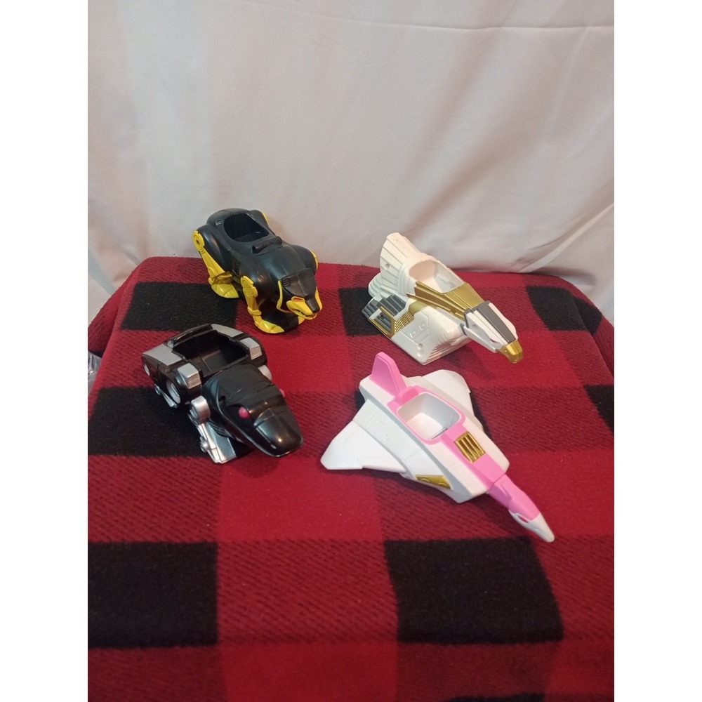 1995 Mighty Morphin Power Rangers the Movie McDonald's Toy Vehicle Lot